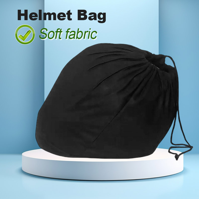 Motorcycle Gear Backpack - Tas Helm Lembut dengan Kantong Serut